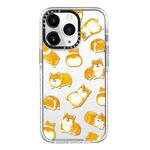 For iPhone 11 Pro Max Simple Illustration Pattern Full Coverage Phone Case(Cute Dog Bear A)