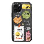 For iPhone 12 Pro Max Simple Illustration Pattern Full Coverage Phone Case(Happy Every Day D)