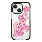 For iPhone 13 mini Simple Illustration Pattern Full Coverage Phone Case(Love Club A)