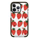 For iPhone 13 Pro Simple Illustration Pattern Full Coverage Phone Case(Strawberry Dog)