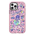 For iPhone 14 Pro Max Simple Illustration Pattern Full Coverage Phone Case(Summer Vacation A)