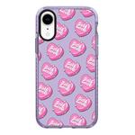 For iPhone XR Simple Illustration Pattern Full Coverage Phone Case(Love Club C)