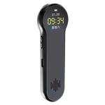 Q98 1 inch Color Screen HD Noise Reduction Voice Recording Pen, Memory:4GB(Black)