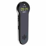 Q98 1 inch Color Screen HD Noise Reduction Voice Recording Pen, Memory:64GB(Black)