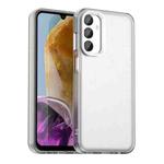 For Samsung Galaxy C55 Candy PC Hybrid TPU Shockproof Phone Case(White)