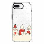 For iPhone 7 Plus / 8 Plus Simple Illustration Pattern Full Coverage Phone Case(Winter Bear)