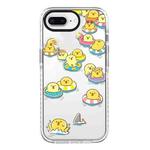 For iPhone 7 Plus / 8 Plus Simple Illustration Pattern Full Coverage Phone Case(Duck Holiday A)