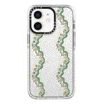 For iPhone 11 Simple Illustration Pattern Full Coverage Phone Case(Flowers)