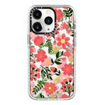 For iPhone 11 Pro Max Simple Illustration Pattern Full Coverage Phone Case(Fresh Flower B)