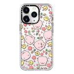 For iPhone 11 Pro Max Simple Illustration Pattern Full Coverage Phone Case(Candied Haws Pig)
