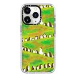 For iPhone 11 Pro Max Simple Illustration Pattern Full Coverage Phone Case(Penguin)