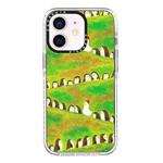 For iPhone 12 mini Simple Illustration Pattern Full Coverage Phone Case(Penguin)