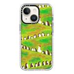 For iPhone 13 Simple Illustration Pattern Full Coverage Phone Case(Penguin)