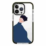 For iPhone 13 Pro Simple Illustration Pattern Full Coverage Phone Case(Sweater Couple A)