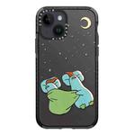 For iPhone 14 Simple Illustration Pattern Full Coverage Phone Case(Sleeping Duck)