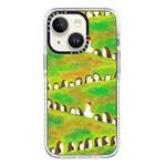 For iPhone 15 Simple Illustration Pattern Full Coverage Phone Case(Penguin)