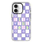 For iPhone 16 Simple Illustration Pattern Full Coverage Phone Case(Good Day B)