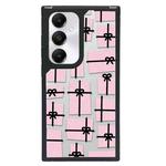For Samsung Galaxy A55 5G Creative Art Pattern Full Coverage Phone Case(Sweet Pink E)