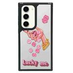 For Samsung Galaxy S22 5G Creative Art Pattern Full Coverage Phone Case(Lucky Dice A)