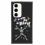 For Samsung Galaxy S22 5G Creative Art Pattern Full Coverage Phone Case(Love and Freedom B)