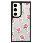 For Samsung Galaxy S22 5G Creative Art Pattern Full Coverage Phone Case(Smiley Face B)