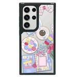 For Samsung Galaxy S22 Ultra 5G Creative Art Pattern Full Coverage Phone Case(Girl Dream A)