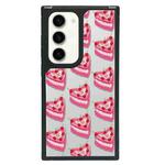 For Samsung Galaxy S22+ 5G Creative Art Pattern Full Coverage Phone Case(Sweet Pink B)