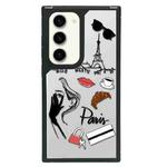 For Samsung Galaxy S22+ 5G Creative Art Pattern Full Coverage Phone Case(Fashion Girl E)