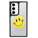 For Samsung Galaxy S22+ 5G Creative Art Pattern Full Coverage Phone Case(Smiley Face A)