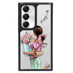 For Samsung Galaxy S23 FE 5G Creative Art Pattern Full Coverage Phone Case(Fashion Girl B)