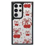 For Samsung Galaxy S23 Ultra 5G Creative Art Pattern Full Coverage Phone Case(Sweet Pink C)