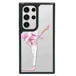 For Samsung Galaxy S23 Ultra 5G Creative Art Pattern Full Coverage Phone Case(Fashion Girl A)