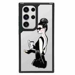 For Samsung Galaxy S23 Ultra 5G Creative Art Pattern Full Coverage Phone Case(Fashion Girl C)
