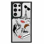 For Samsung Galaxy S23 Ultra 5G Creative Art Pattern Full Coverage Phone Case(Fashion Girl E)