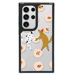 For Samsung Galaxy S23 Ultra 5G Creative Art Pattern Full Coverage Phone Case(Colorful Dog C)