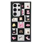 For Samsung Galaxy S23 Ultra 5G Creative Art Pattern Full Coverage Phone Case(Sweet Cool Plaid B)