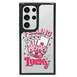 For Samsung Galaxy S23 Ultra 5G Creative Art Pattern Full Coverage Phone Case(Lucky Dice B)