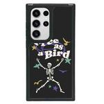 For Samsung Galaxy S23 Ultra 5G Creative Art Pattern Full Coverage Phone Case(Love and Freedom B)