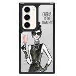 For Samsung Galaxy S23+ 5G Creative Art Pattern Full Coverage Phone Case(Fashion Girl D)