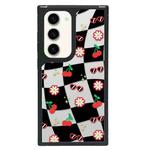For Samsung Galaxy S23+ 5G Creative Art Pattern Full Coverage Phone Case(Sweet Cool Plaid A)