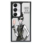 For Samsung Galaxy S24 5G Creative Art Pattern Full Coverage Phone Case(Fashion Girl D)