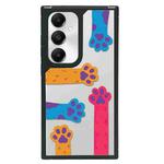 For Samsung Galaxy S24 5G Creative Art Pattern Full Coverage Phone Case(Colorful Dog B)