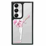 For Samsung Galaxy S24+ 5G Creative Art Pattern Full Coverage Phone Case(Fashion Girl A)