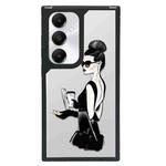 For Samsung Galaxy S24+ 5G Creative Art Pattern Full Coverage Phone Case(Fashion Girl C)
