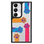 For Samsung Galaxy S24+ 5G Creative Art Pattern Full Coverage Phone Case(Colorful Dog B)