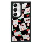 For Samsung Galaxy S24+ 5G Creative Art Pattern Full Coverage Phone Case(Sweet Cool Plaid A)