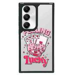 For Samsung Galaxy S24+ 5G Creative Art Pattern Full Coverage Phone Case(Lucky Dice B)