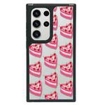 For Samsung Galaxy S24 Ultra 5G Creative Art Pattern Full Coverage Phone Case(Sweet Pink B)