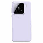 For Xiaomi 15 Liquid Silicone Skin-friendly Shockproof Phone Case(Light Purple)