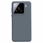 For Xiaomi 15 Liquid Silicone Skin-friendly Shockproof Phone Case(Carbon Grey)